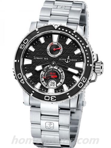 雅典263-33-7_82男表航海系列-银色表带/表径42.7mm