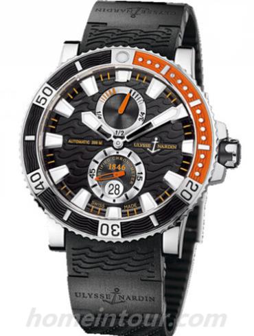 雅典263-90-3C_92男表航海系列-黑色表带/表径45mm