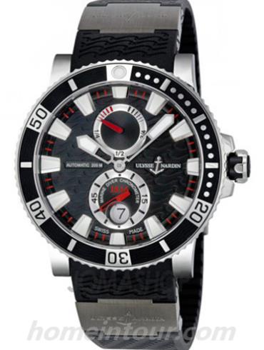 雅典263-90-3_72男表航海系列-黑色表带/表径45mm