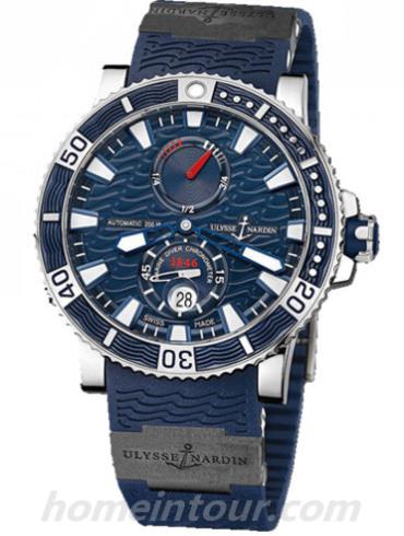 雅典263-90-3C_93男表航海系列-蓝色表带/表径45mm