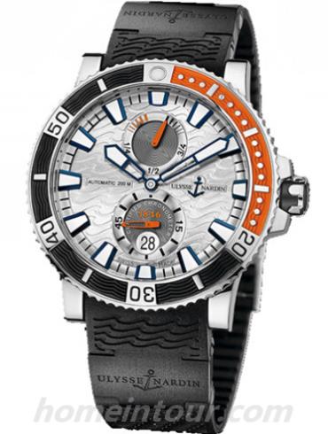 雅典263-90-3C_91男表航海系列-黑色表带/表径45mm