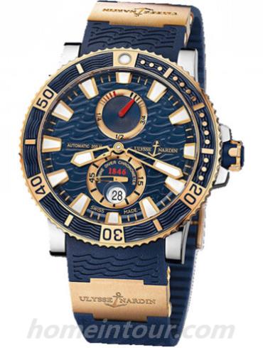 雅典265-90-3_93男表航海系列-蓝色表带/表径45mm