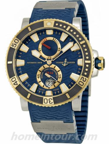 雅典265-90-3T_93男表航海系列-蓝色表带/表径45mm