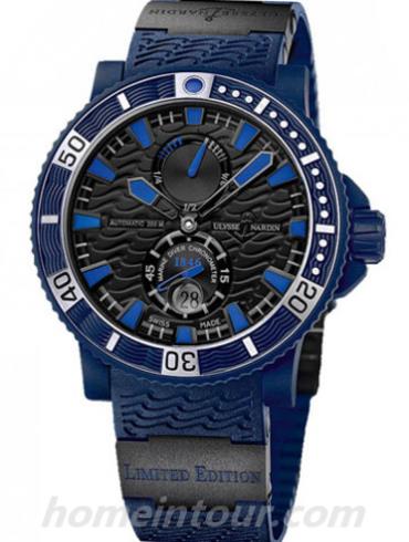 雅典263-97LE-3C男表航海系列-深蓝色表带/表径45.8mm