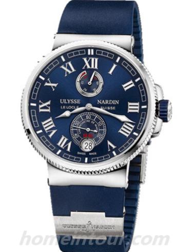 雅典1183-126-3_43男表航海系列-蓝色表带/表径45mm