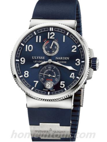 雅典1183-126-3_63男表航海系列-蓝色表带/表径43mm