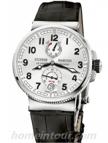 雅典1183-126_61男表航海系列-黑色表带/表径43mm