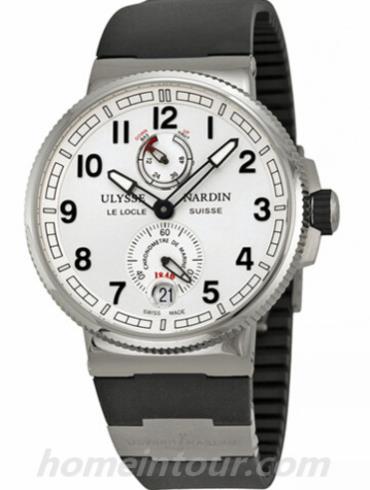 雅典1183-126-3_61男表航海系列-黑色表带/表径43mm