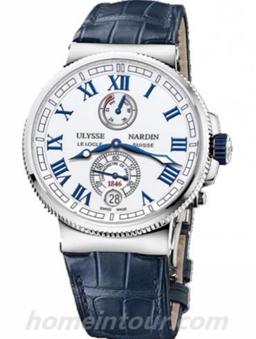 雅典1183-126_60男表航海系列-蓝色表带/表径43mm