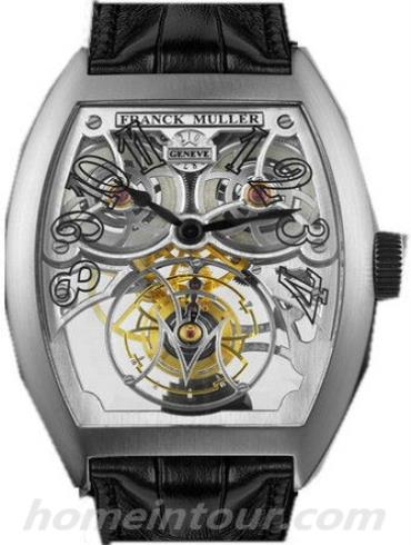 法穆兰8889_T_G_SQT_NR男表Squelette系列-黑色表带/表径43.7x59.2mm