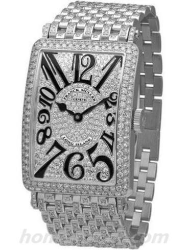 法穆兰952_QZ_D_CD女表Long Island系列-银色表带/表径25.9x44.4mm