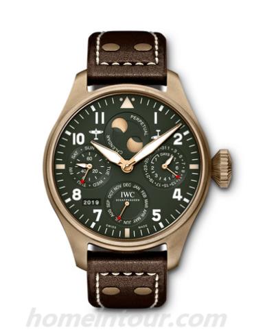 万国IW503601男表-棕色表带/表径46.2mm