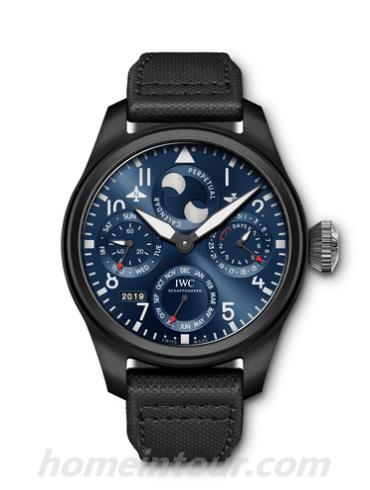 万国IW503001手表-黑色表带/表径46.5mm