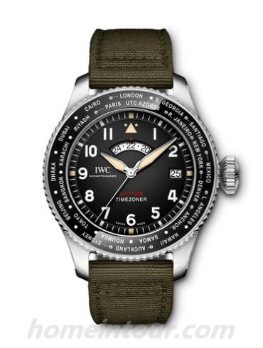 万国IW395501男表-绿色表带/表径46mm