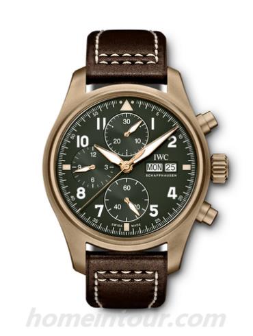 万国IW387902男表-棕色表带/表径41mm