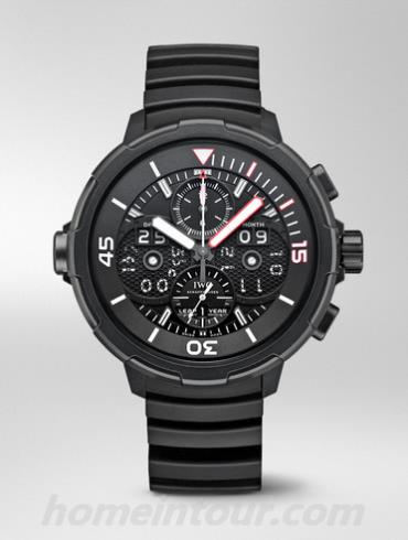 万国IW379403海洋系列-黑色表带/表径49mm