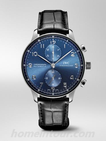 万国IW371491葡萄牙系列-黑色表带/表径40.9mm