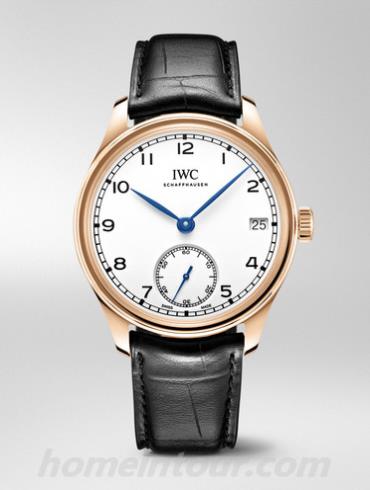 万国IW510211男表葡萄牙系列-黑色表带/表径43mmmm