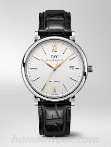 万国IW356517男表柏涛菲诺系列-黑色表带/表径40mm