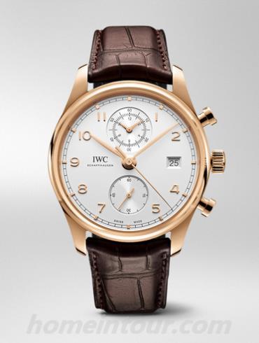 万国IW390301男表葡萄牙系列-棕色表带/表径42mm