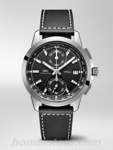 万国IW380901男表工程师系列-黑色表带/表径44mm