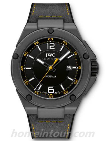 万国IW324602男表工程师系列-黑色表带/表径45mm