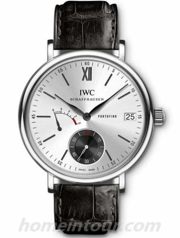 万国IW510114男表柏涛菲诺系列-黑色表带/表径45mm