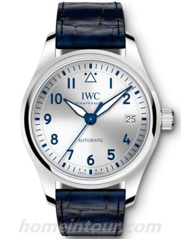 万国IW324003男表飞行员系列-蓝色表带/表径36mm