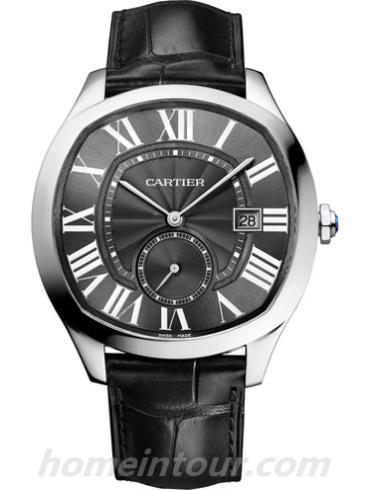 卡地亚WSNM0009男表DRIVE DE CARTIER-黑色表带/表径40×41mm