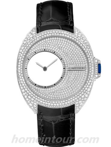 卡地亚HPI00946男表Clé de Cartier系列-黑色表带/表径41mm