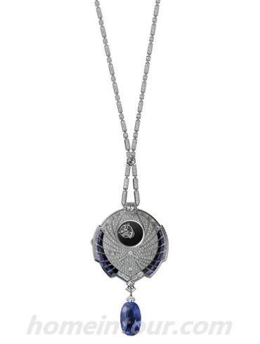 卡地亚Azuré女表创意宝石腕表系列-钻石白表带/表径&#8211;