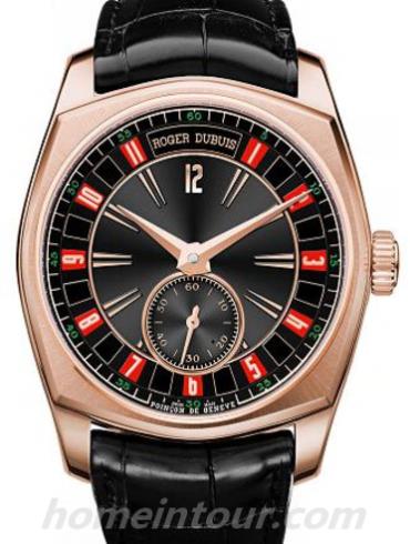 罗杰·杜彼RDDBMG0026男表La Monégasque系列-黑色表带/表径42mm