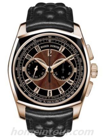 罗杰·杜彼RDDBMG0025男表La Monégasque系列-黑色表带/表径44mm