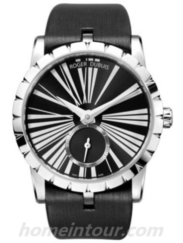 罗杰·杜彼RDDBEX0288男表Excalibur王者系列-黑色表带/表径36mm