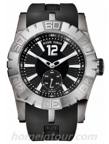 罗杰·杜彼RDDBSE0257男表Hommage系列-黑色表带/表径46mm