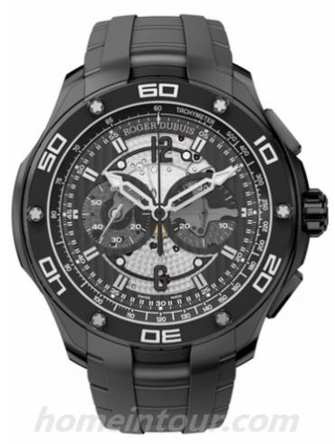 罗杰·杜彼RDDBPU0005男表Pulsion系列-黑色表带/表径44mm