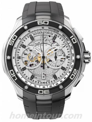 罗杰·杜彼RDDBPU0004男表Pulsion系列-黑色表带/表径44mm