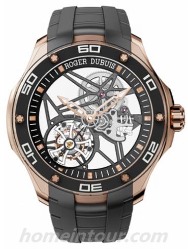 罗杰·杜彼RDDBPU0001男表Pulsion系列-黑色表带/表径44mm