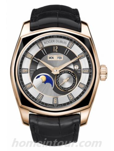 罗杰·杜彼RDDBMG0006男表La Monégasque系列-黑色表带/表径44mm
