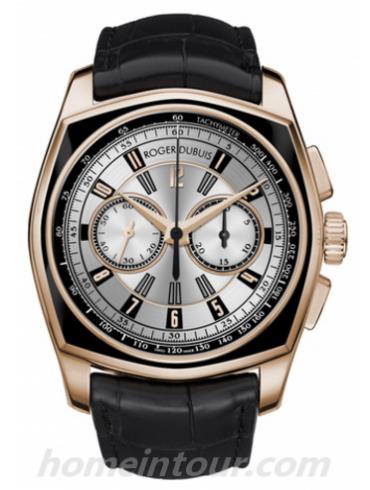 罗杰·杜彼RDDBMG0004男表La Monégasque系列-黑色表带/表径44mm