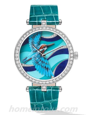 梵克雅宝VCARO4KC00女表非凡表盘腕表系列-绿色表带/表径33mm