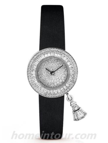 梵克雅宝VCARO8O800女表Charms系列-黑色表带/表径21mm