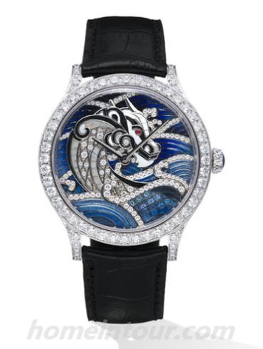 梵克雅宝VCARO4FF00男表非凡表盘腕表系列-黑色表带/表径42mm