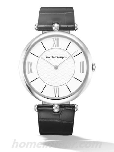 梵克雅宝VCARO3GI00女表Pierre Arpels系列-炭灰色表带/表径38mm