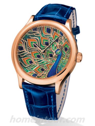 梵克雅宝VCARO30E00男表非凡表盘腕表系列-海军蓝表带/表径42mm