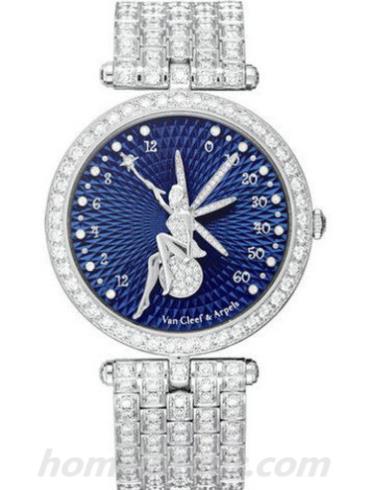 梵克雅宝VCARN9VK00女表诗意复杂功能系列-银色表带/表径38mm