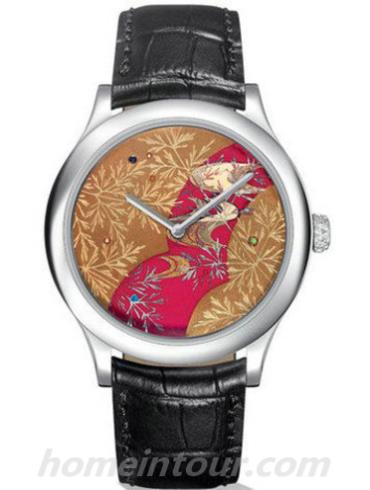 梵克雅宝VCARN9V600请选择非凡表盘腕表系列-黑色表带/表径45mm