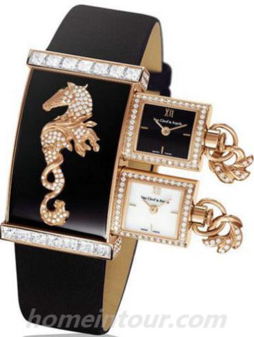 梵克雅宝VCARN01000女表Secret系列-黑色表带/表径—mm