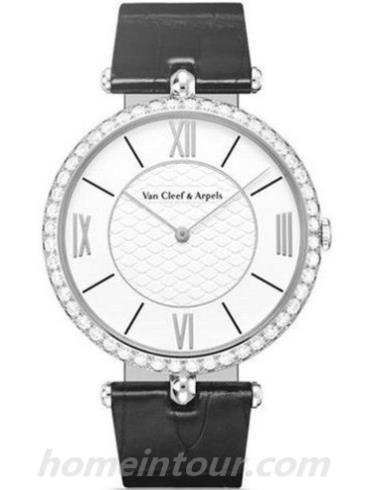 梵克雅宝VCARO24300男表Pierre Arpels系列-黑色表带/表径38mm