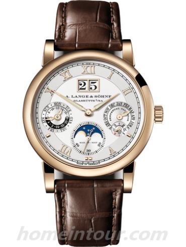 朗格310.050男表高级腕表系列-棕色表带/表径38.5mm